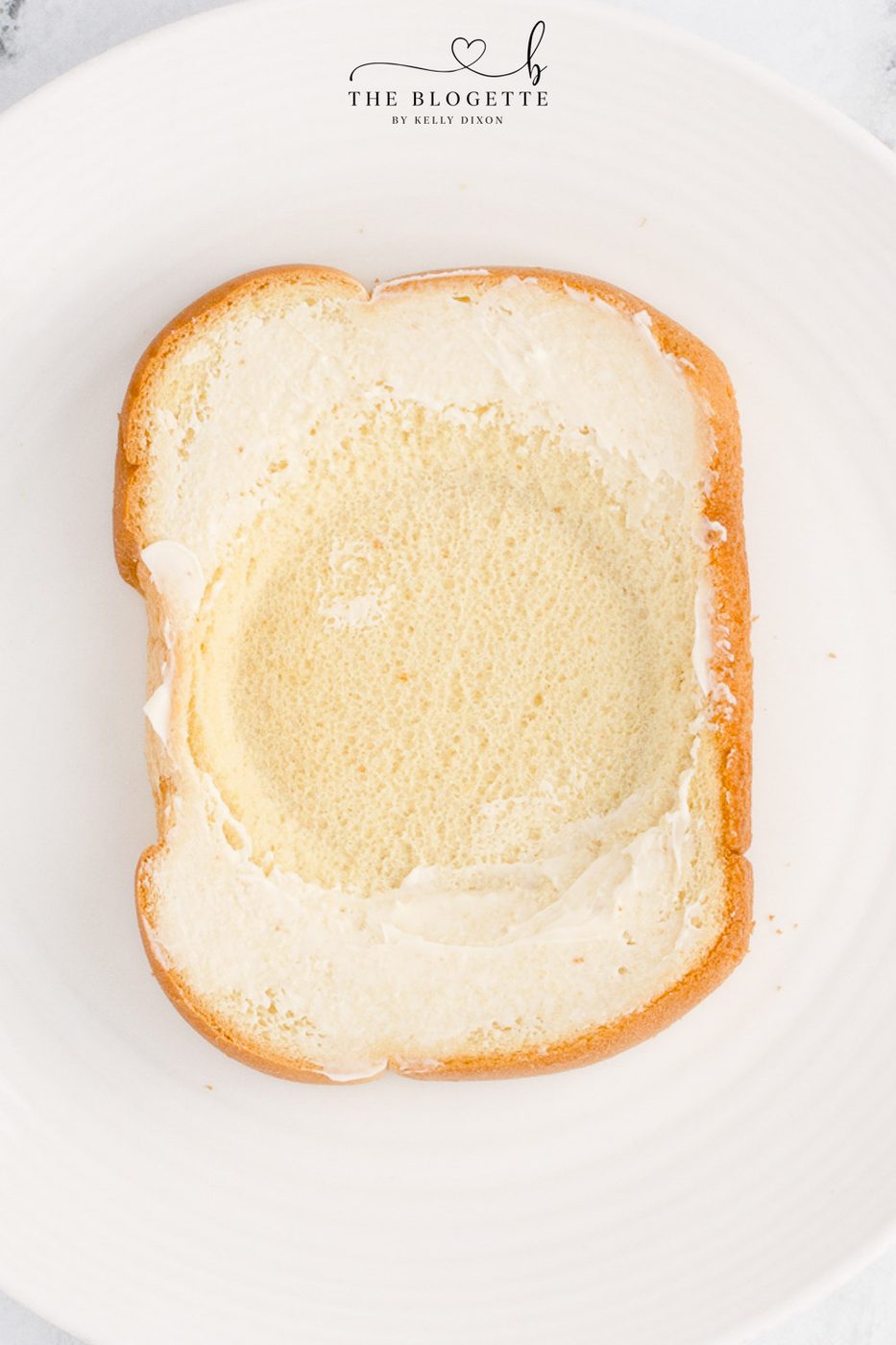 Buttered bread