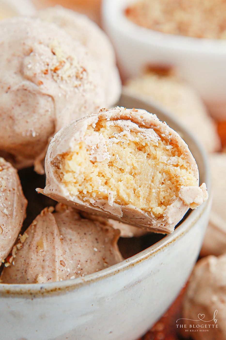 From-scratch Apple Pie Truffles