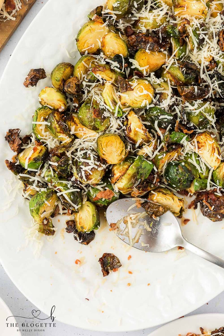 Parmesan cheese on top