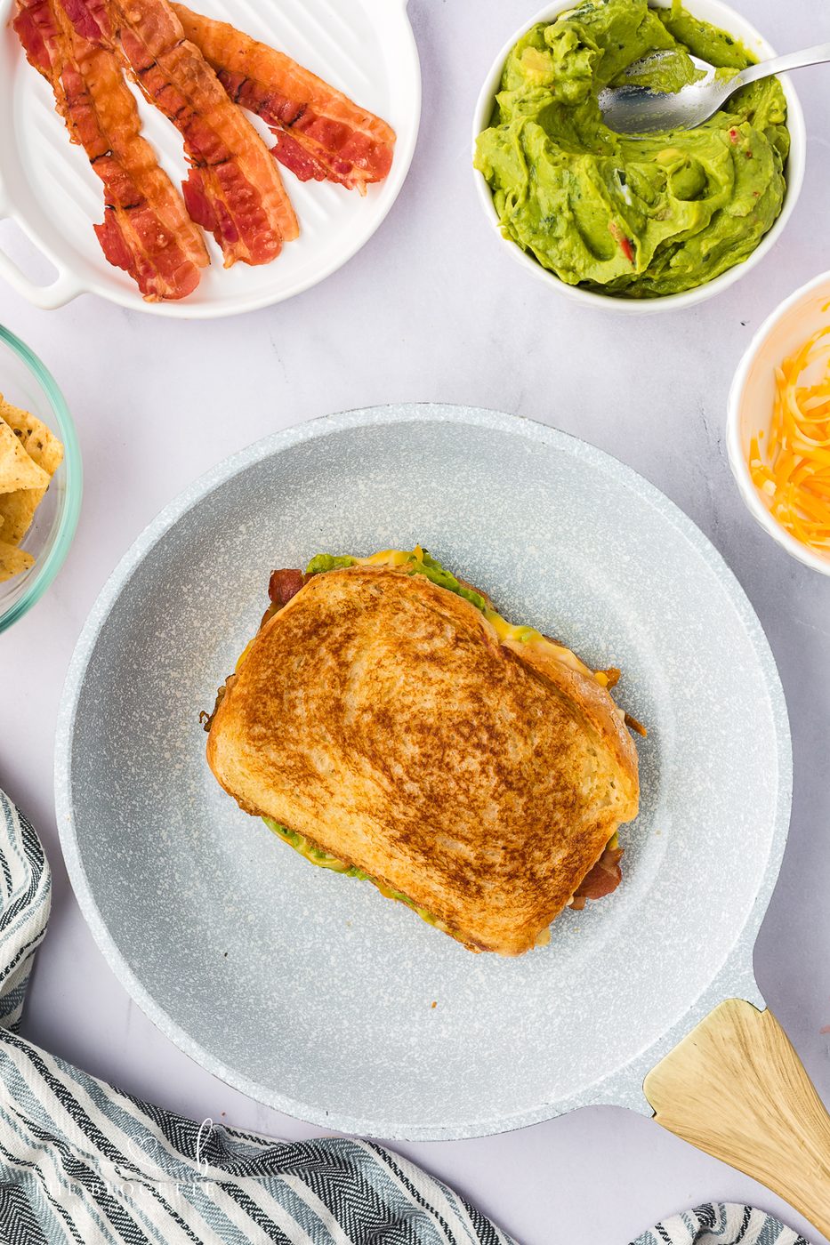Grill, flip, and serve