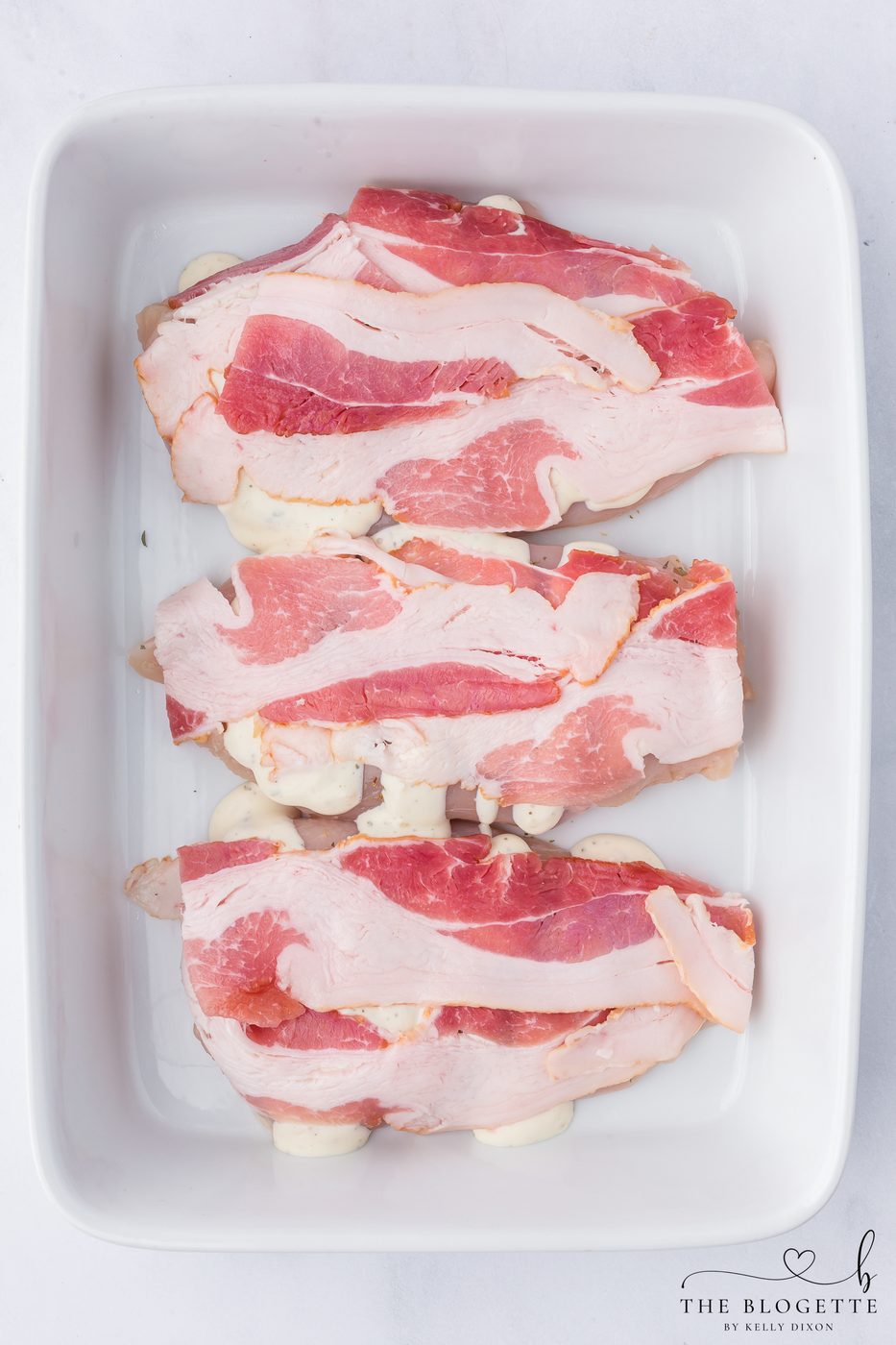 Layer the bacon