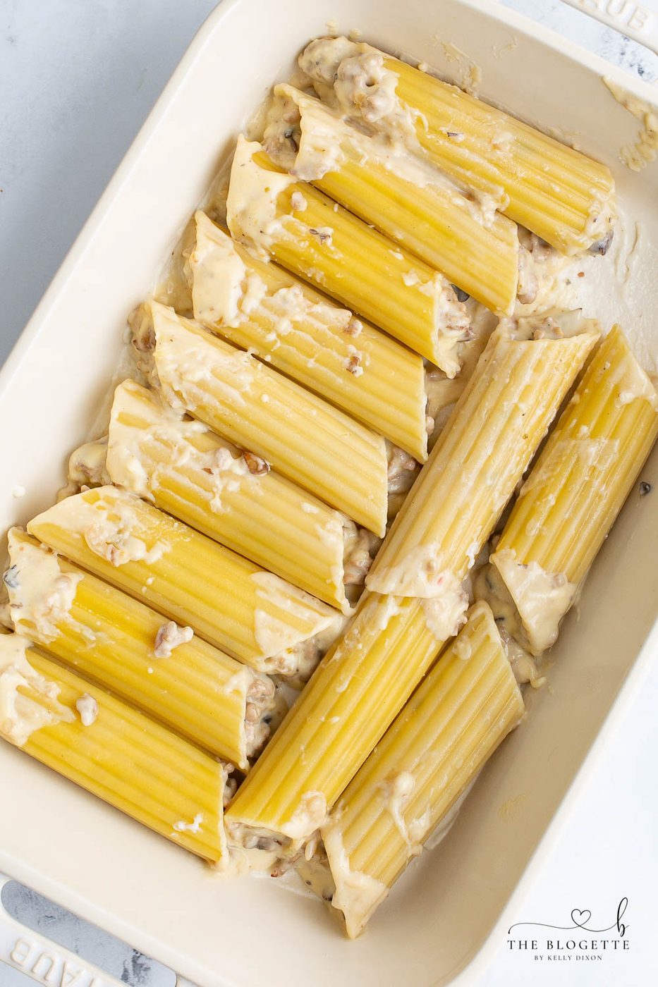 Stuffed Cannelloni shells