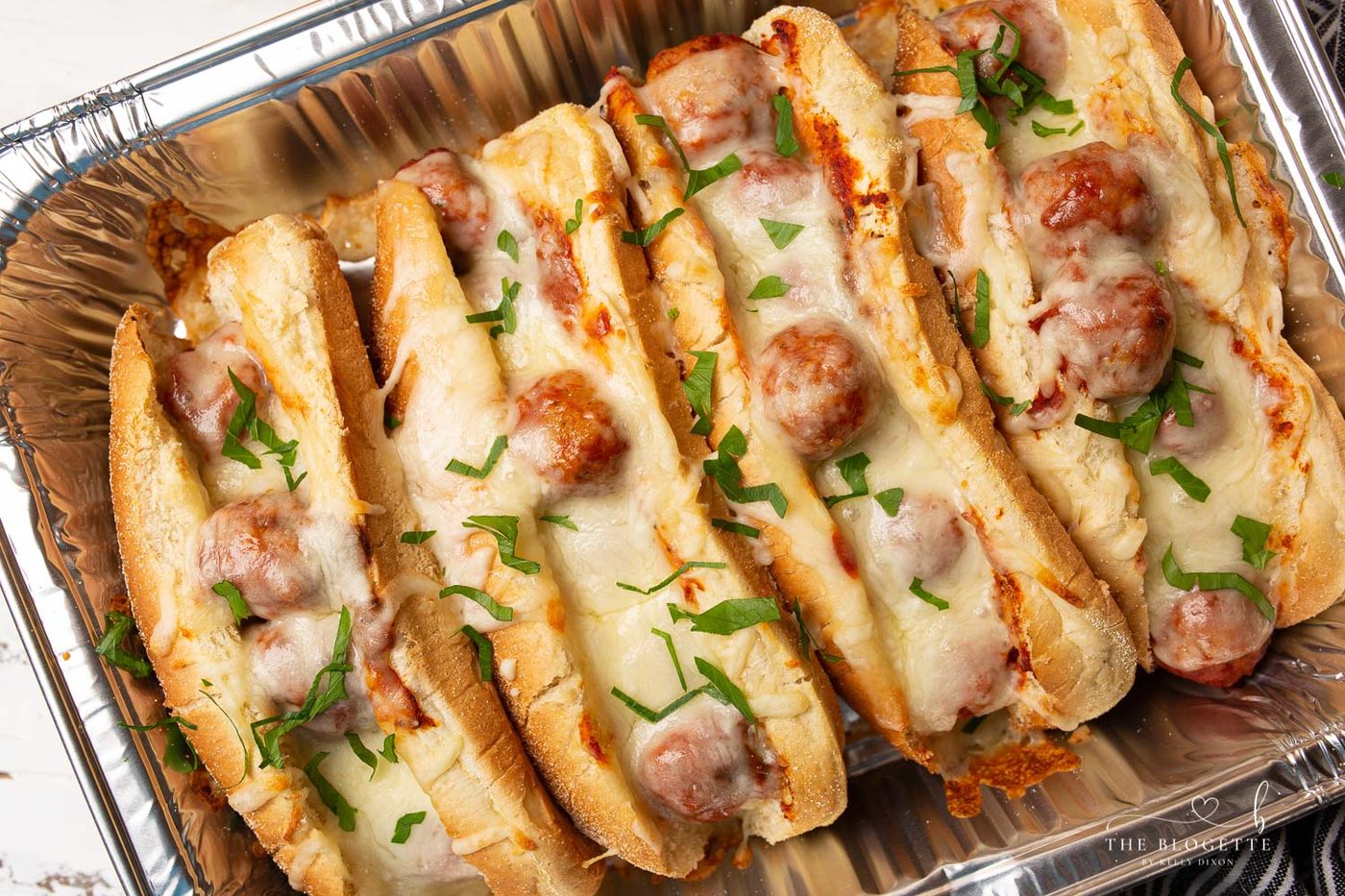 Baked Meatball Subs