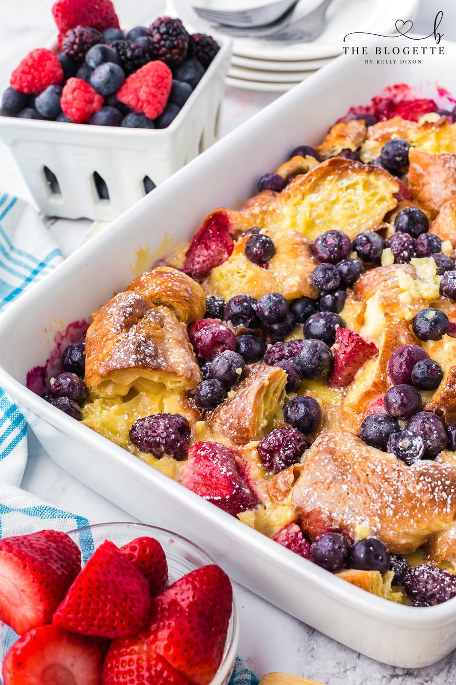 From-scratch Berry Croissant Bake