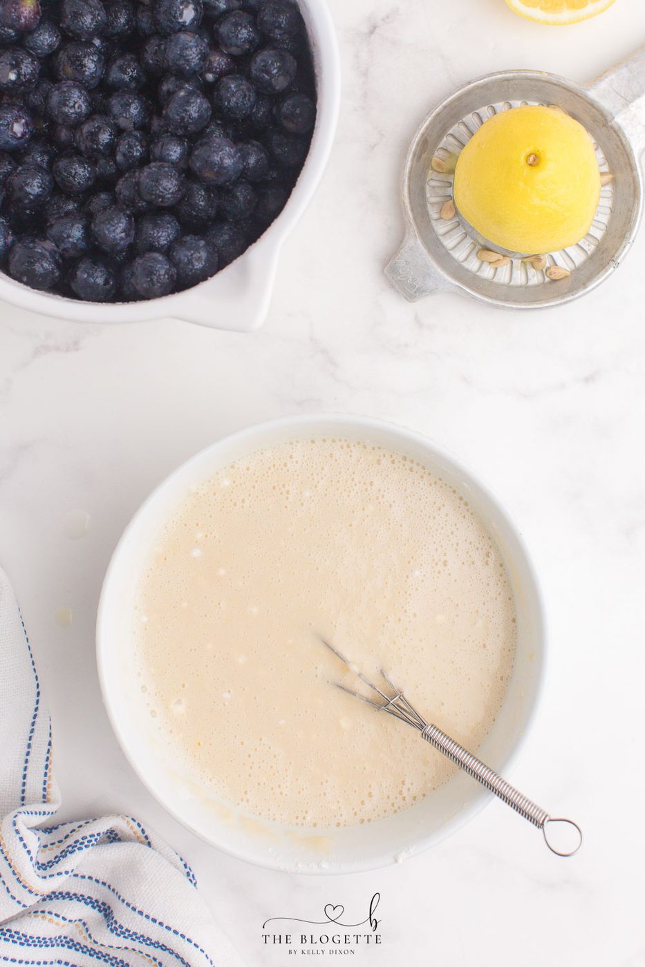 Milk and Flour mixture