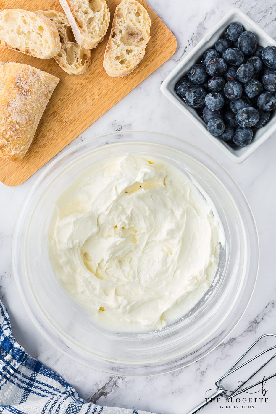 Whipped goat cheese