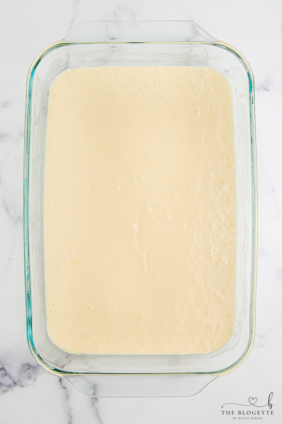 Cake batter