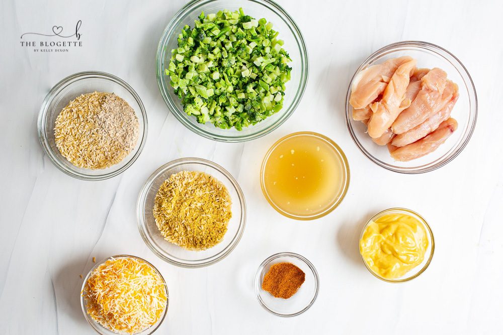 Broccoli Cheese Casserole Ingredients