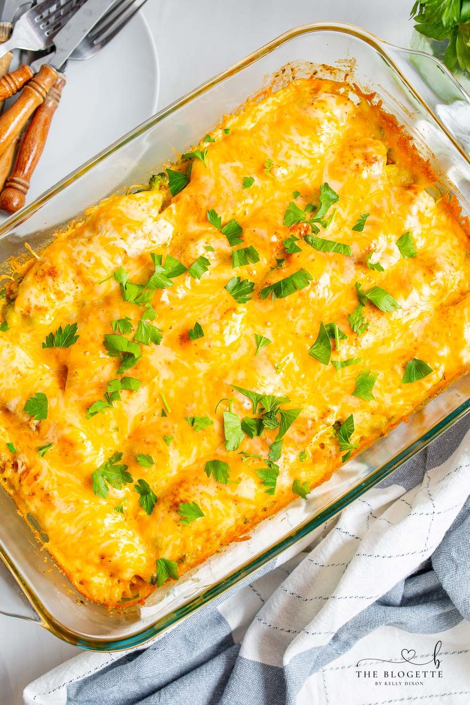Broccoli Cheese Casserole long done