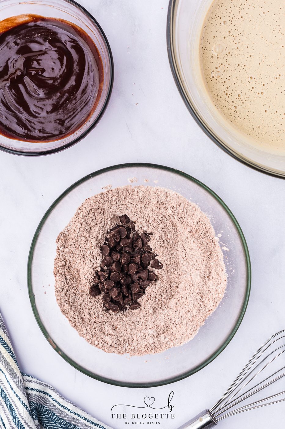 Stir in the chocolate chips