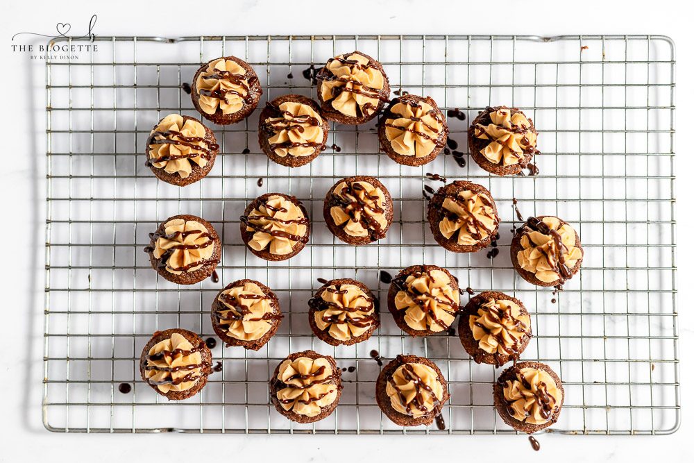 Buckeye Brownie Bites