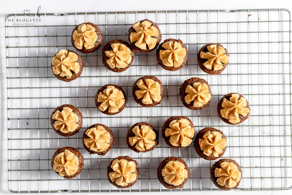 Buckeye Brownie Bites