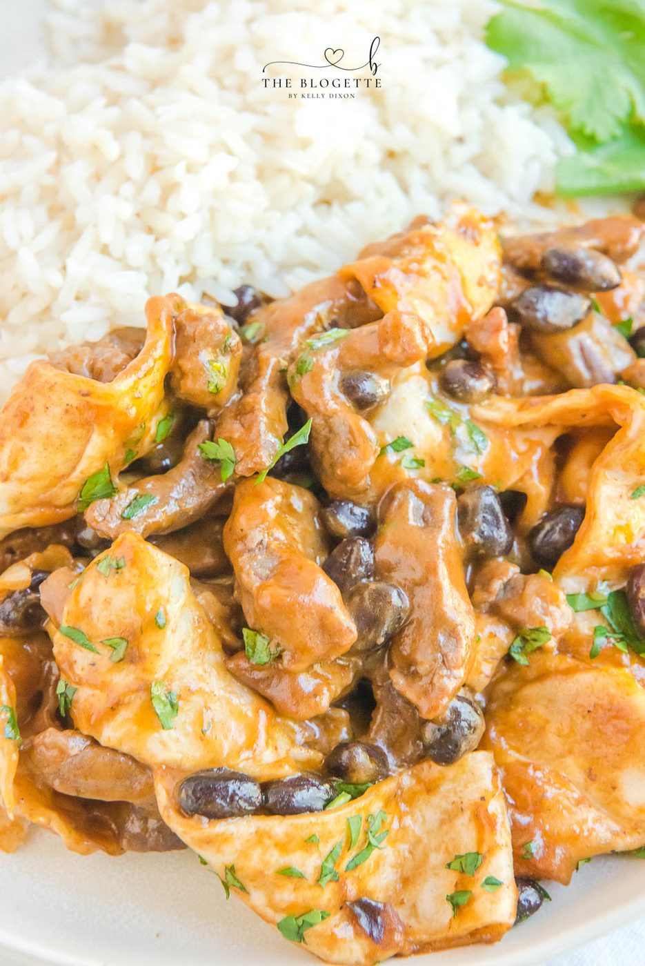 Burrito Skillet at home