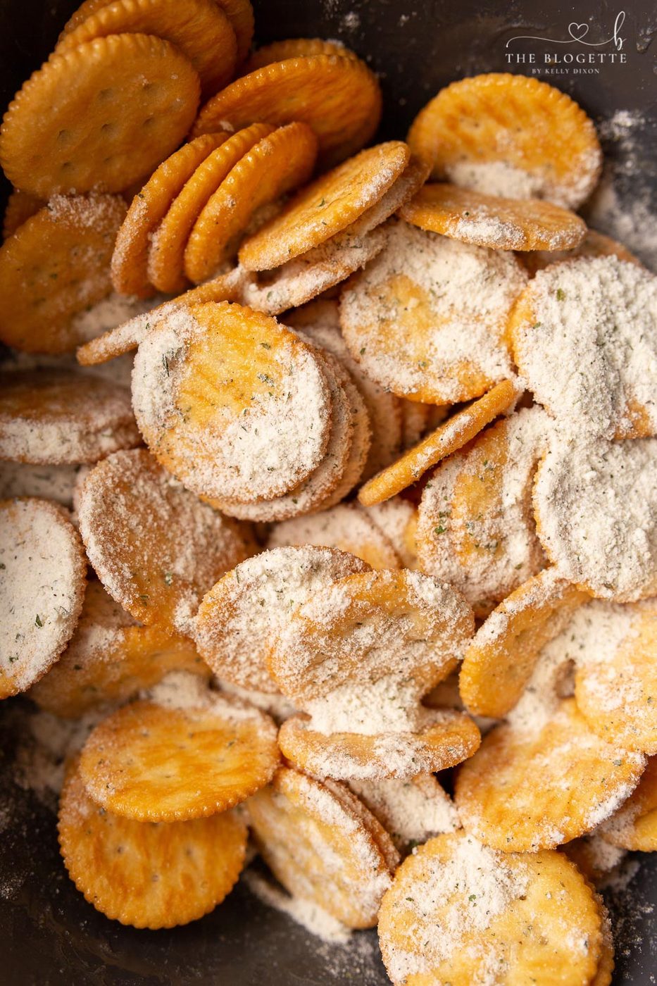 butter cracker Crackers with Ranch