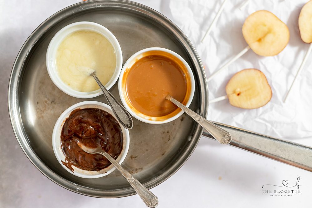 Toppings melted
