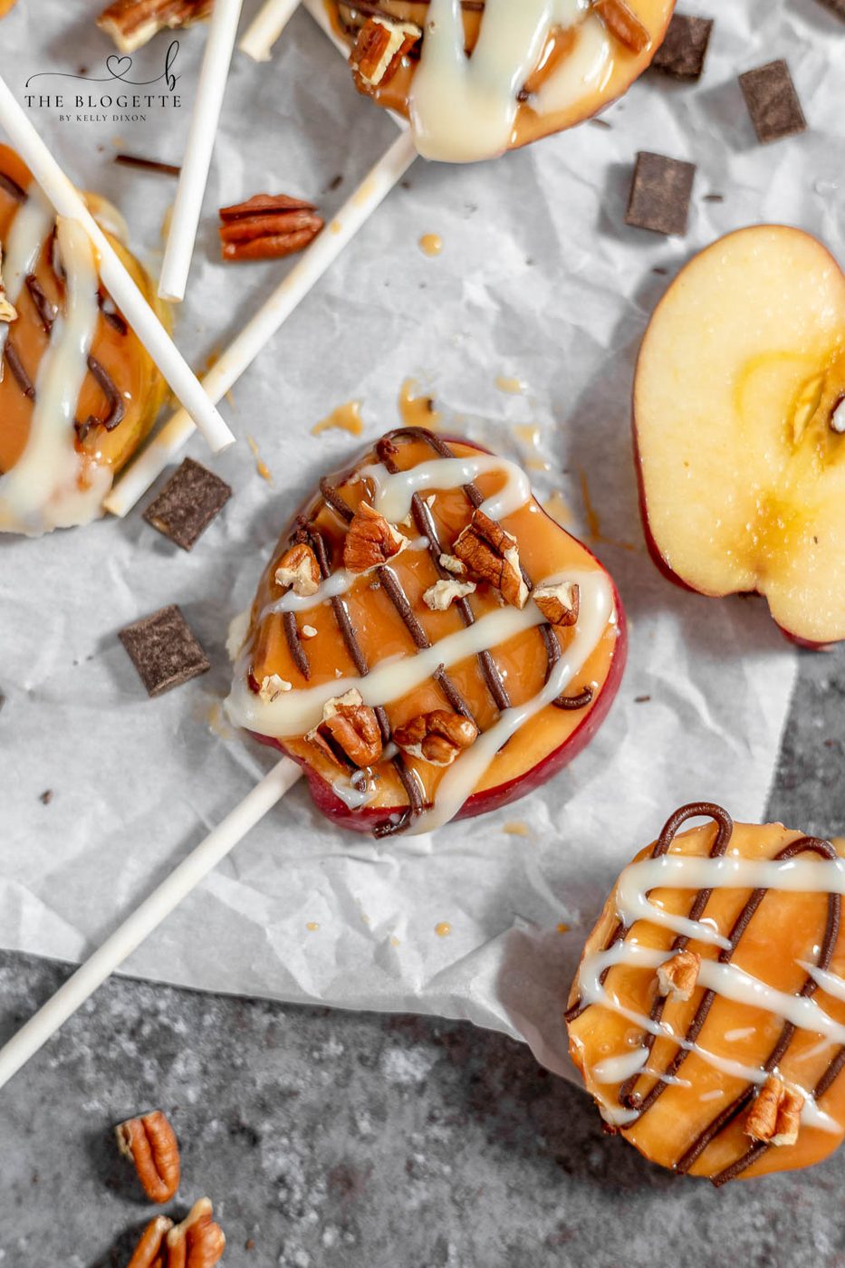 Home-style Caramel Apple Slices