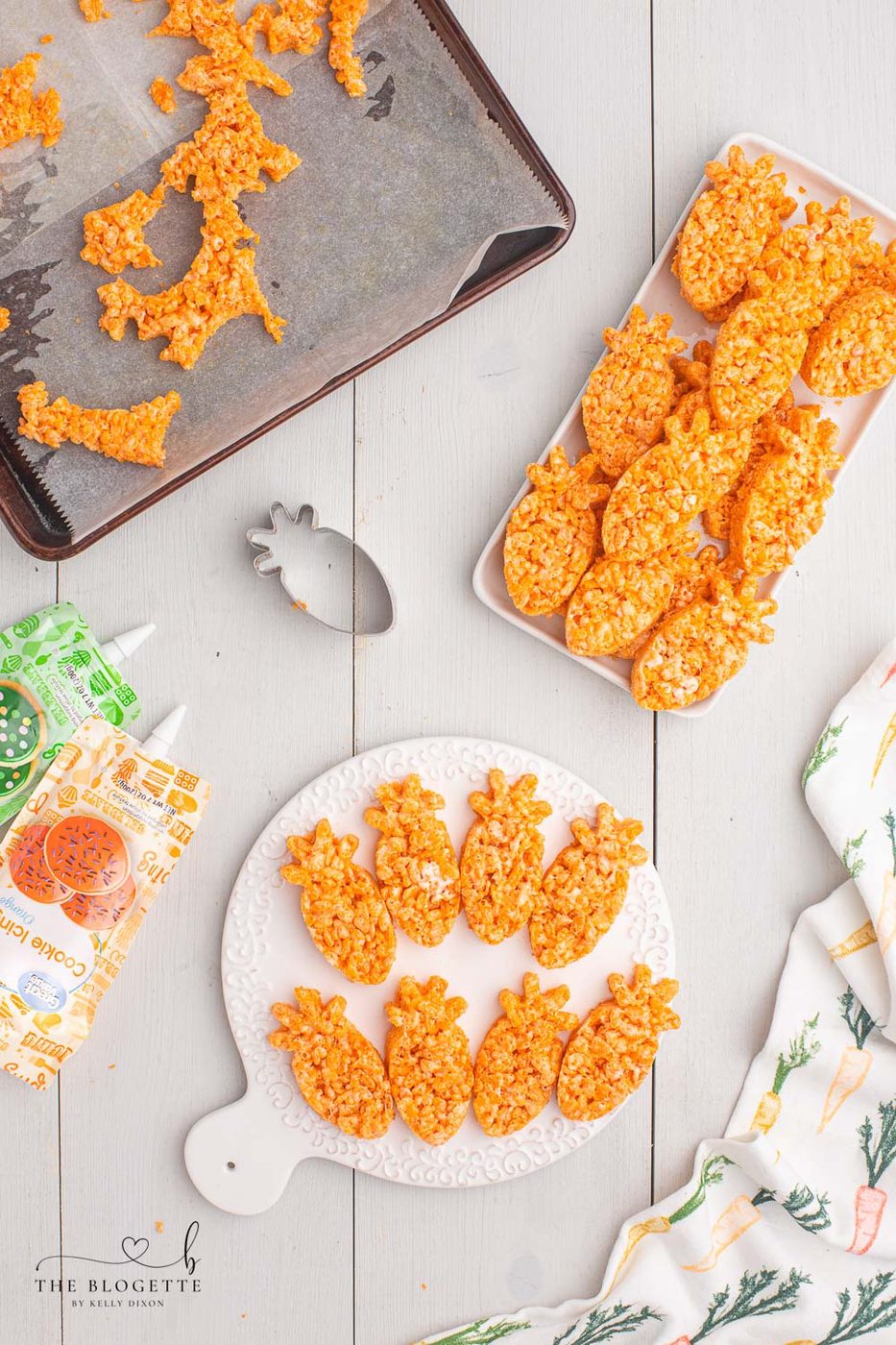 Rice Krispies Treats Carrots