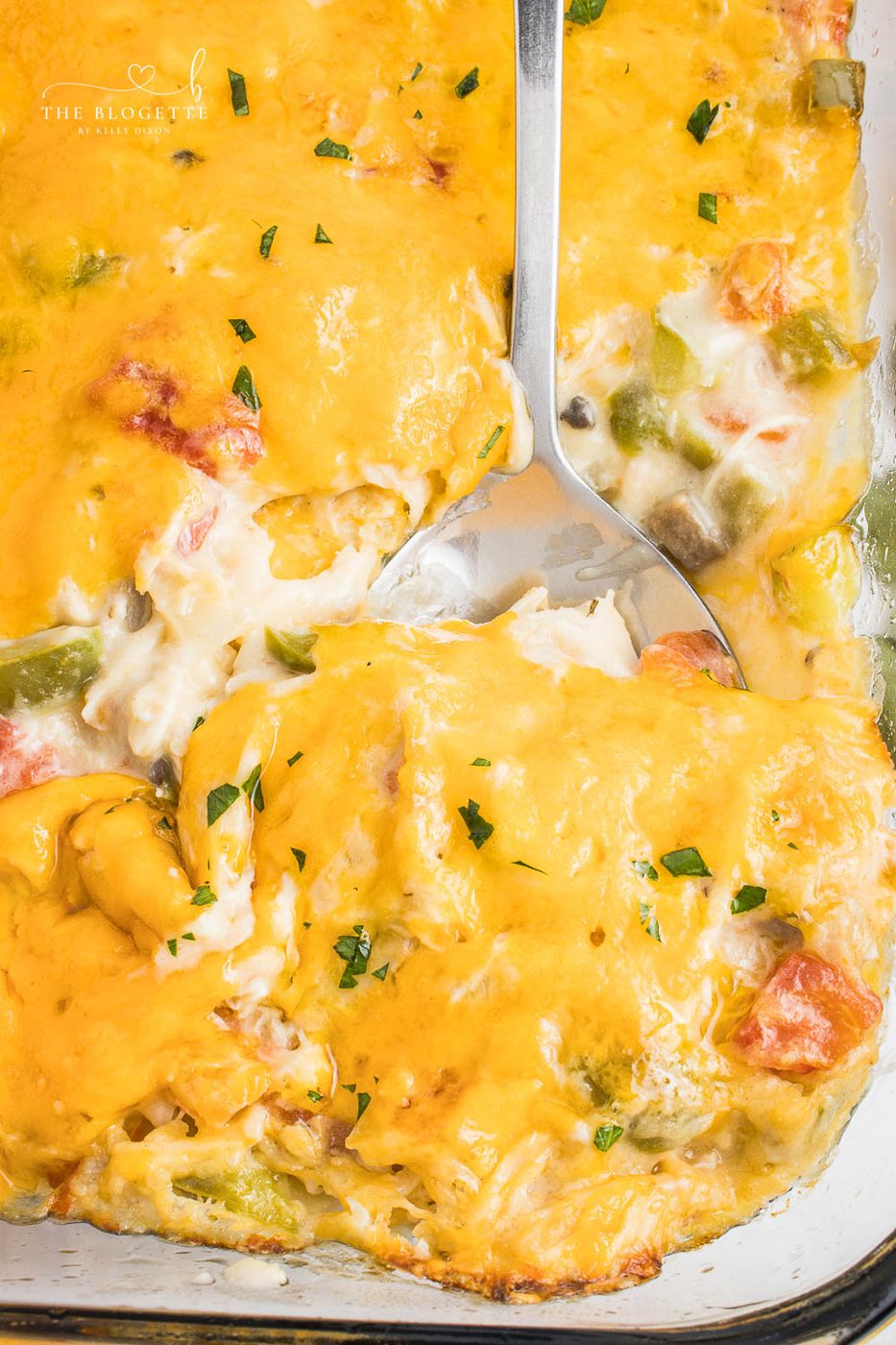 Home-style King Ranch Chicken Casserole