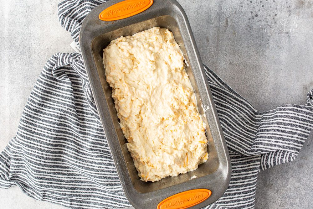 Baking speedy cheese bread