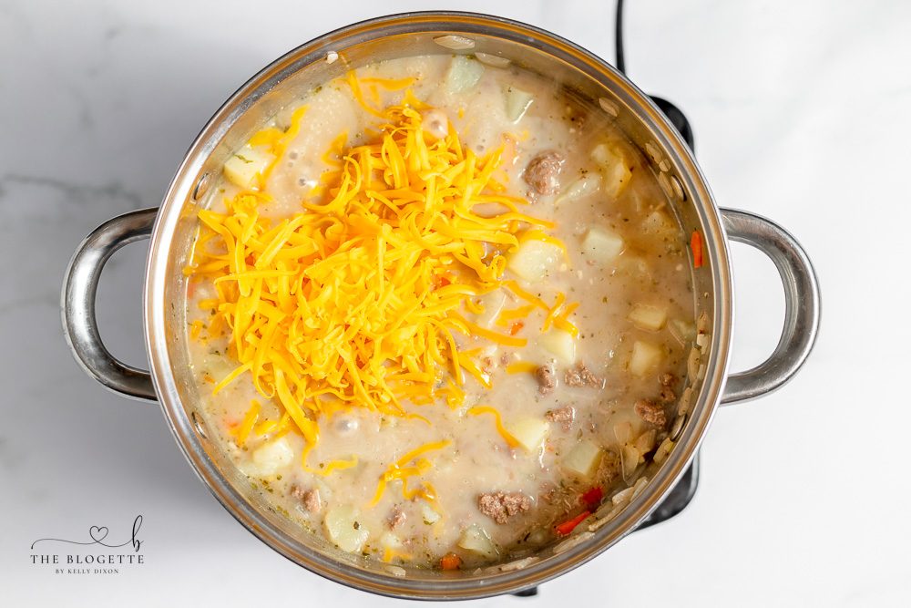 Cheeseburger Soup Recipe