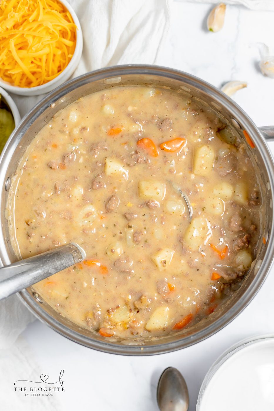 Cheeseburger Soup Recipe