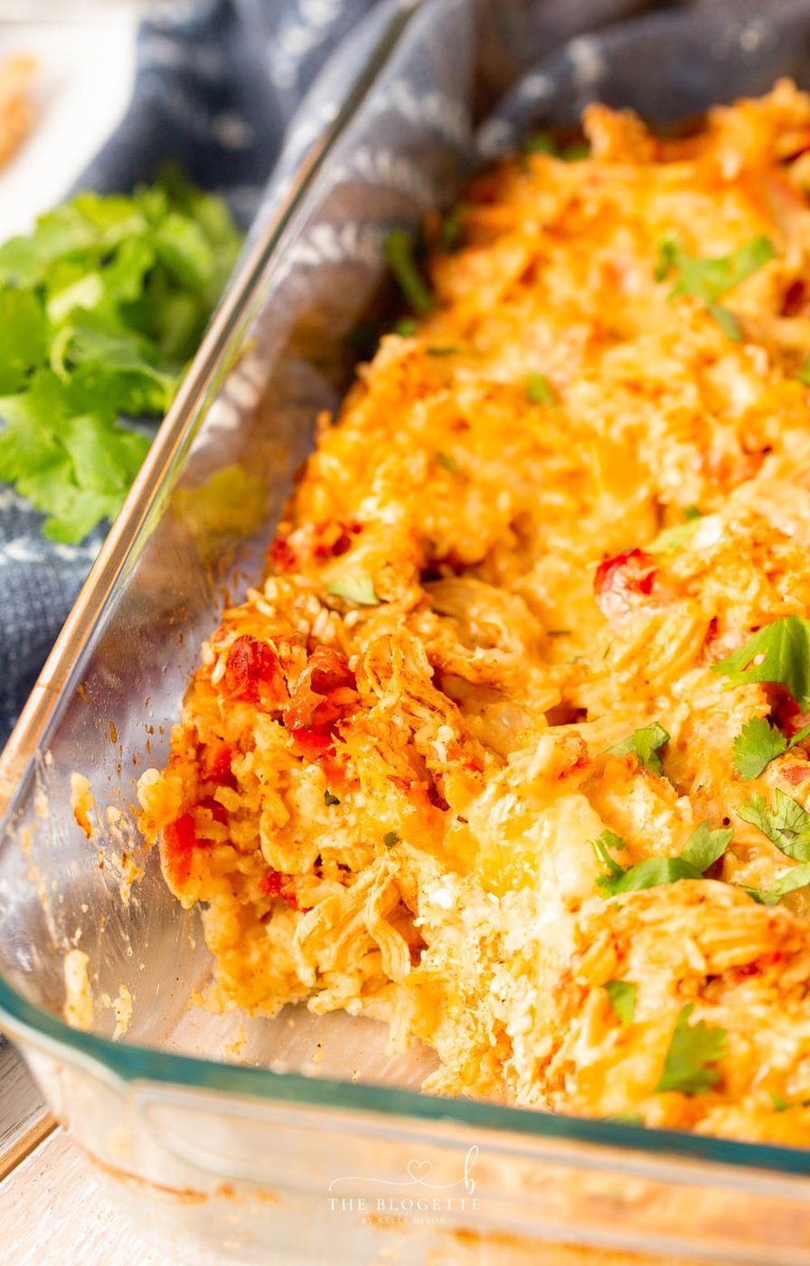 From-scratch Chicken Fajita Casserole