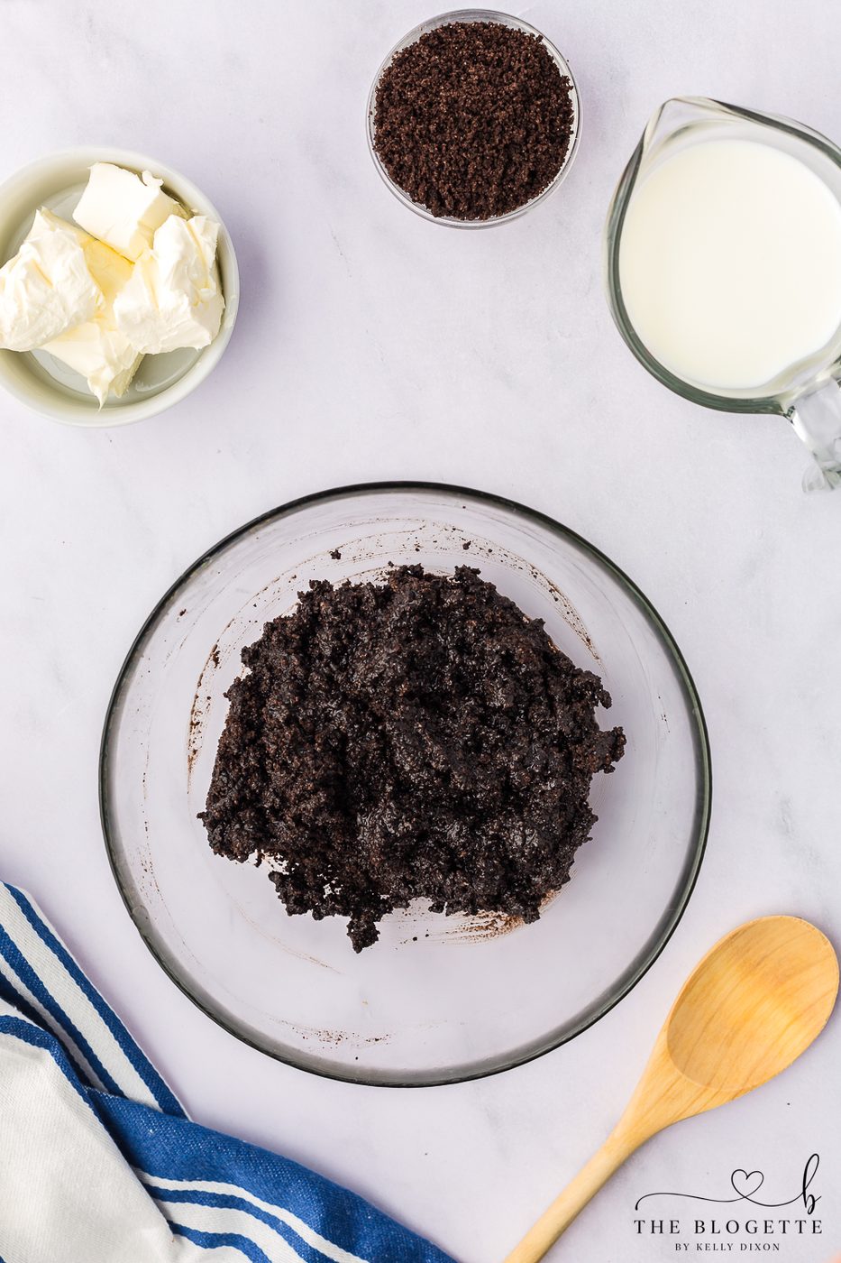 Oreo cookie layer