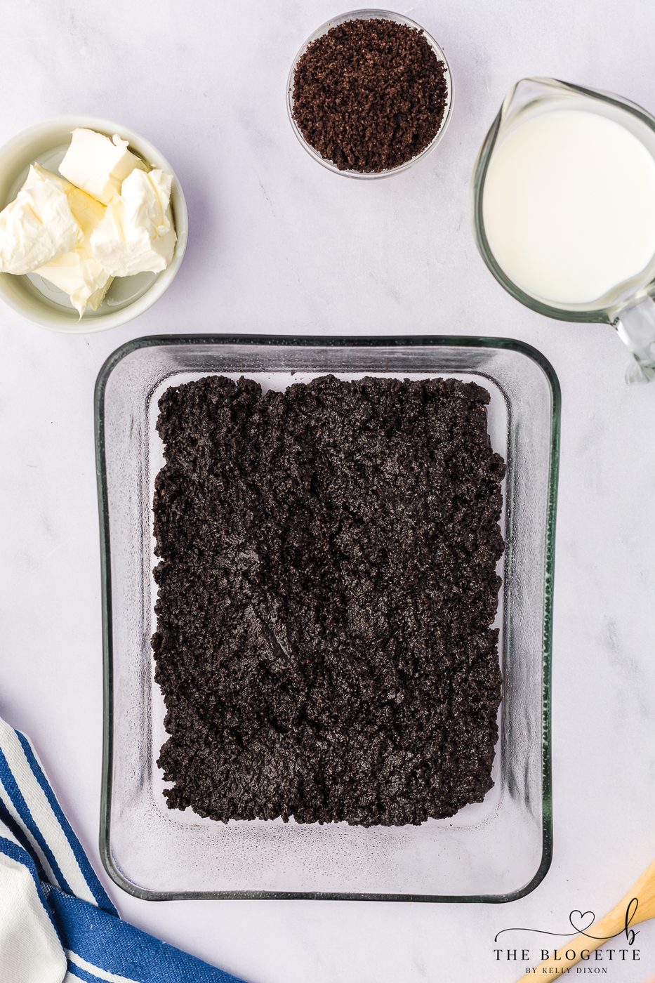 Oreo cookie layer