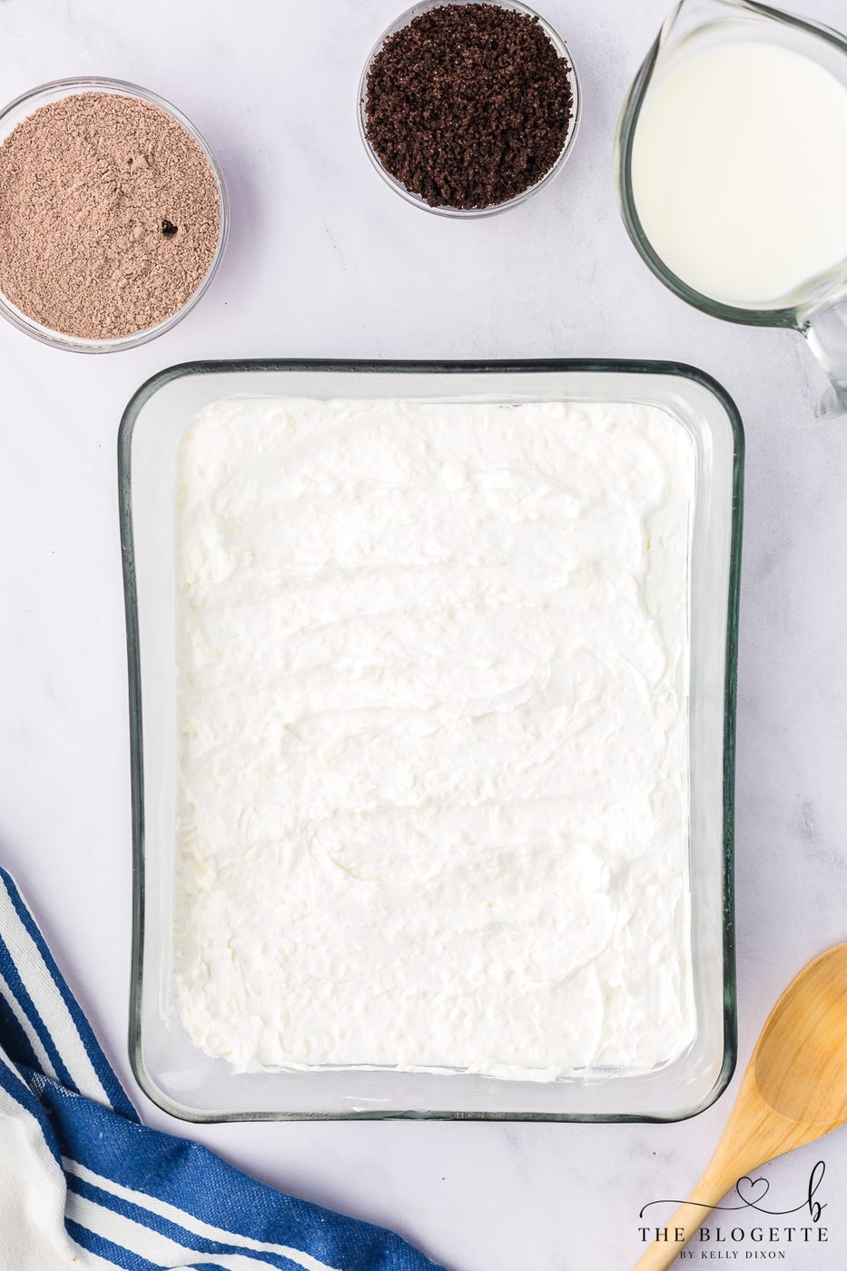Cream cheese layer