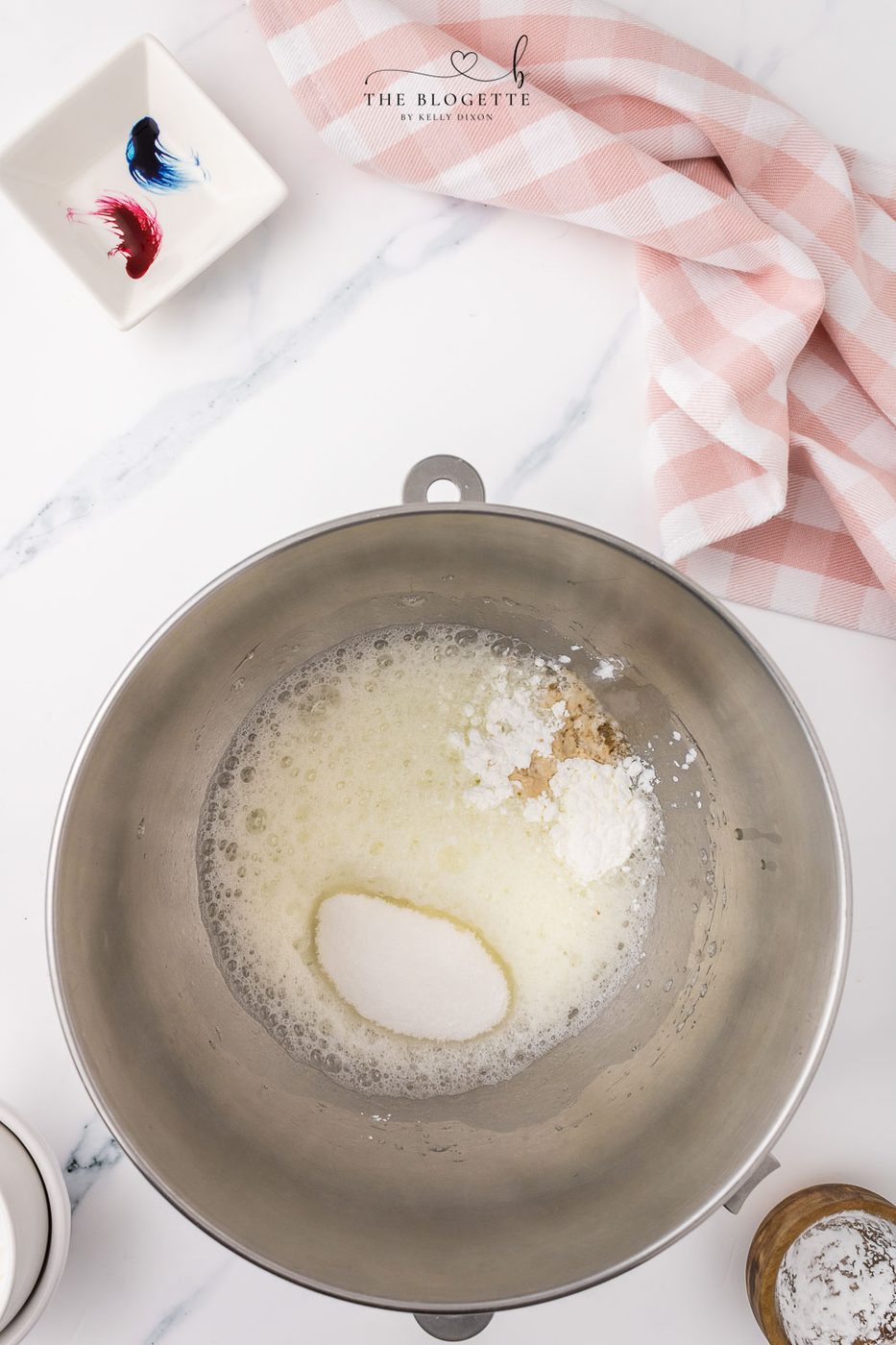 Whipped egg whites