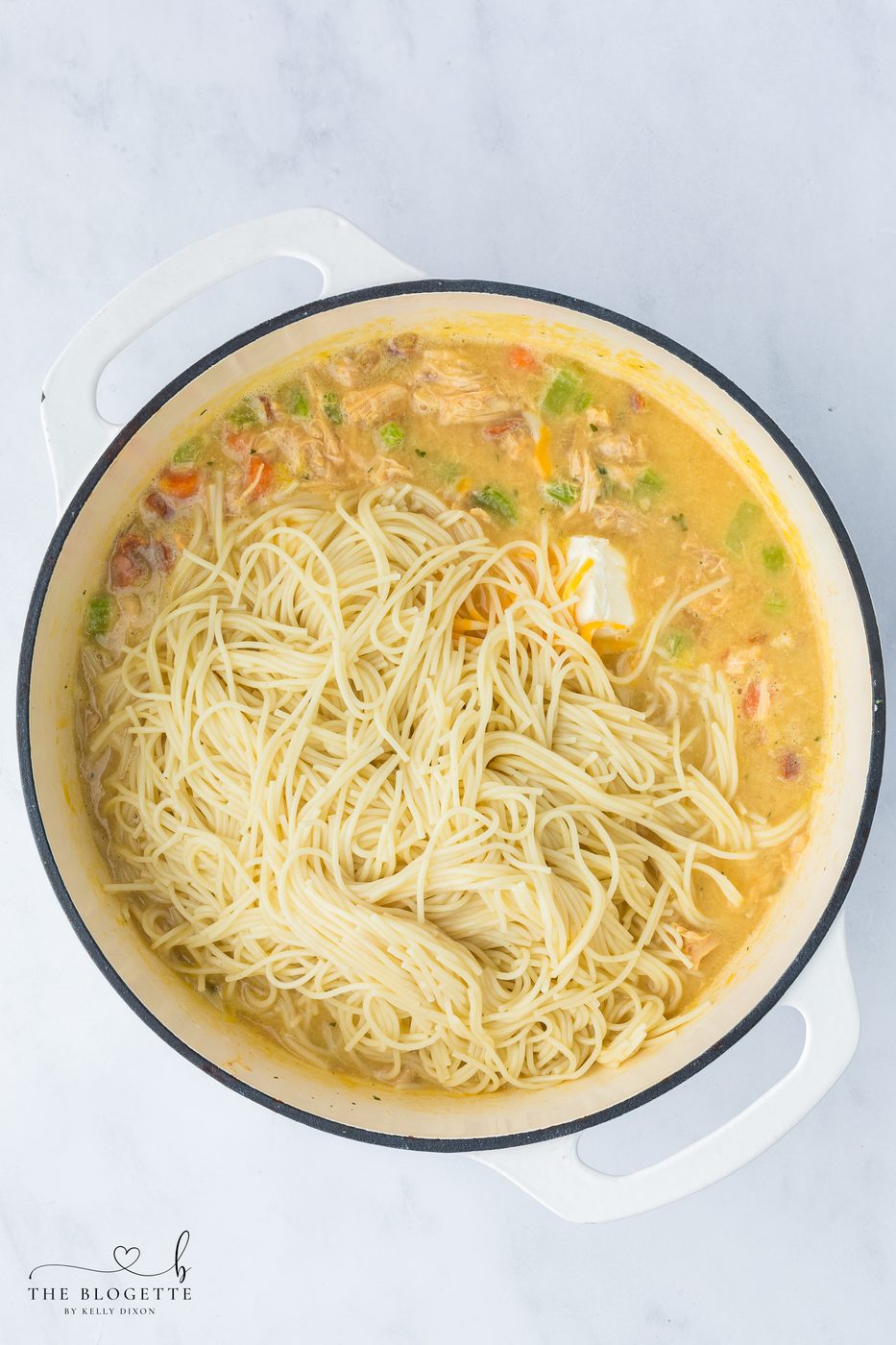 Add the pasta