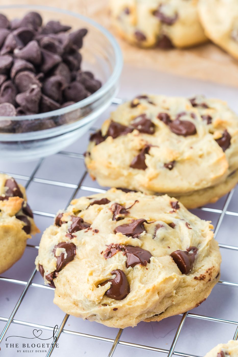 Cream Cheese Chocolate Chip Cookies