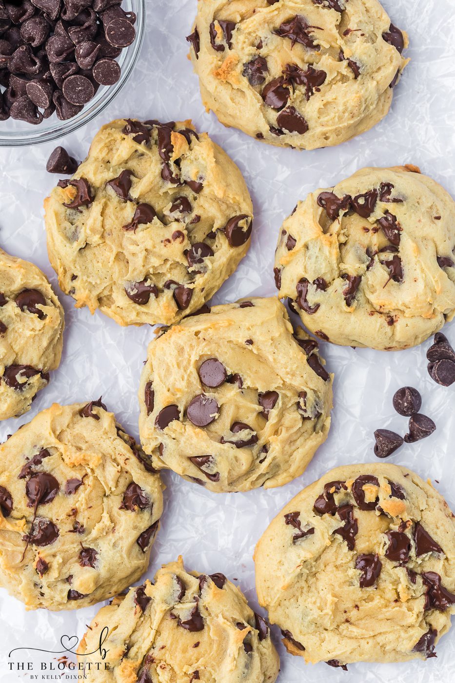 Cream Cheese Chocolate Chip Cookies