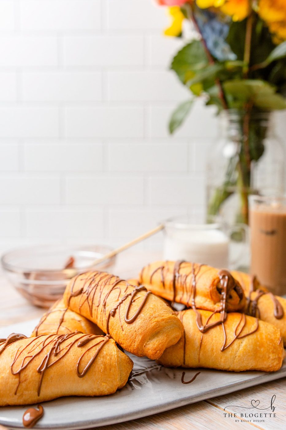 Crescent Roll Chocolate Croissants are satisfying and cost much less than a bakery!