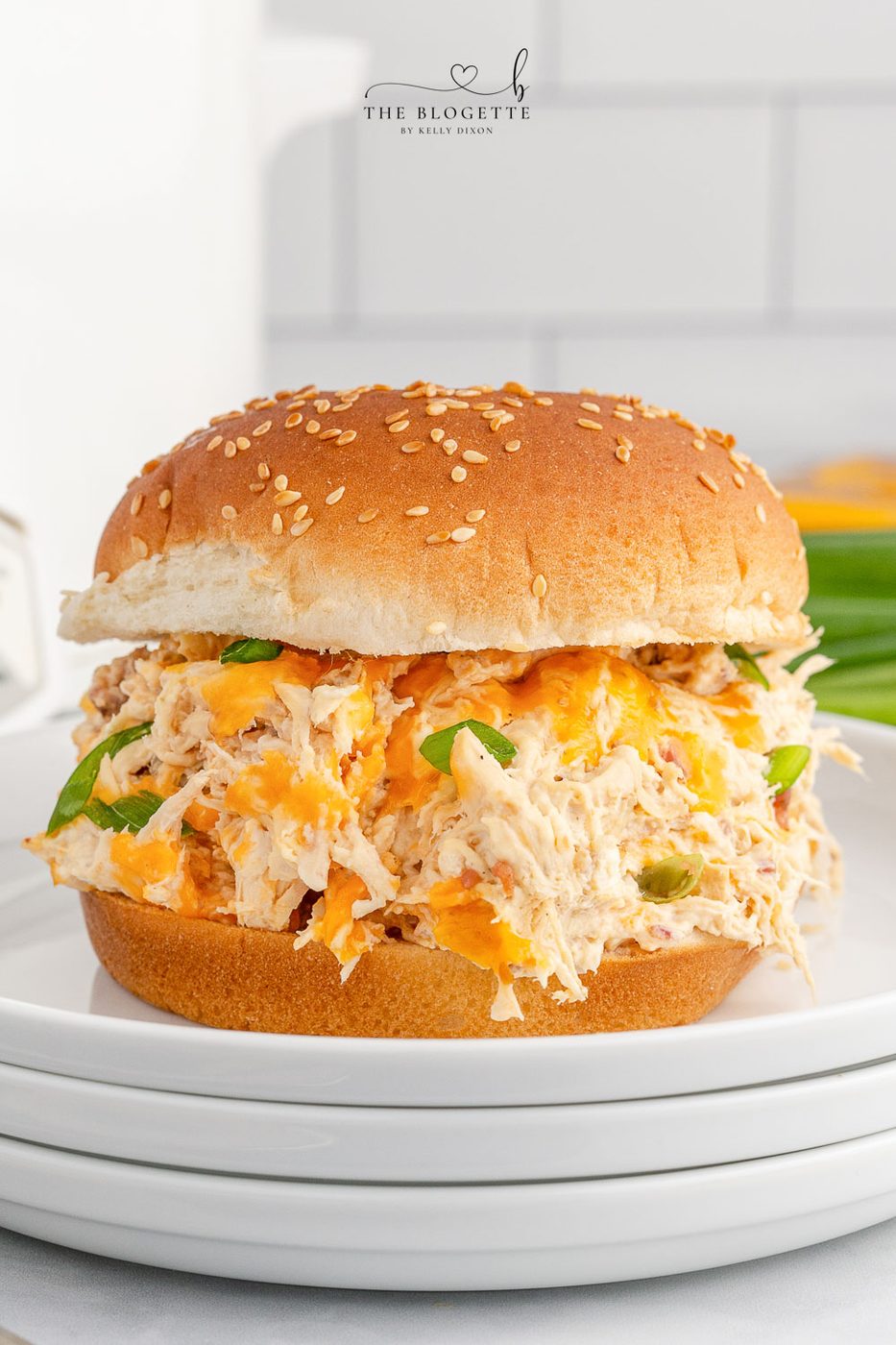 Slow-cooker Crack Chicken is a heavenly dish featuring everyone's favorite chicken breasts, cream cheese, ranch seasoning, and bacon!