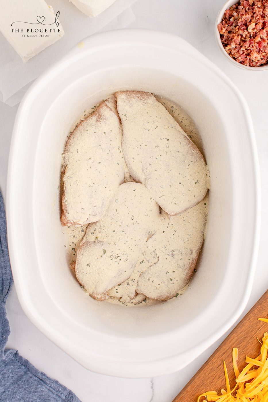 Ranch Seasoning Over Chicken