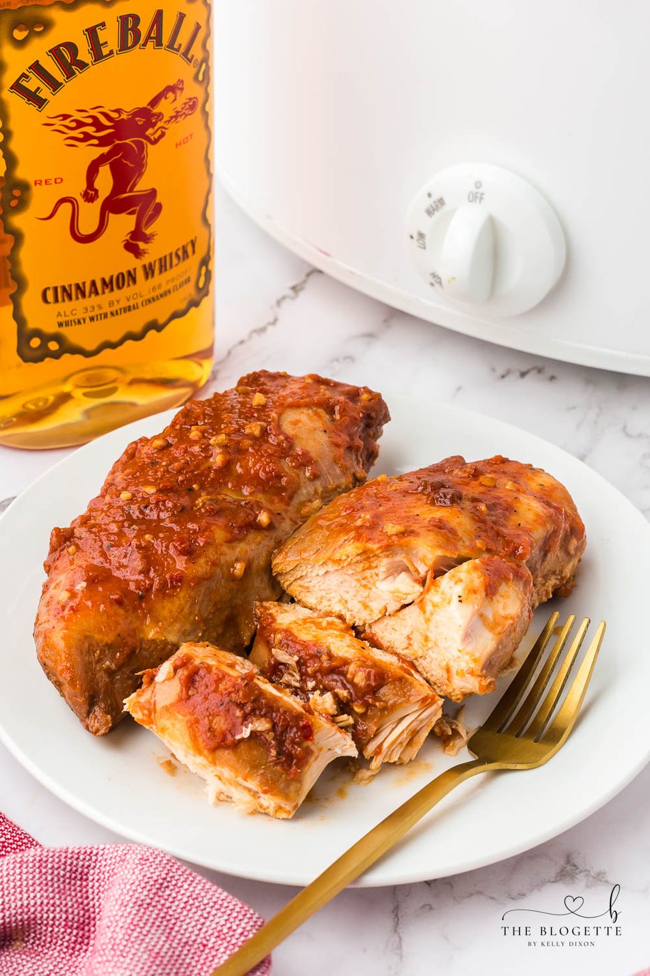 Slow-cooker Fireball Chicken