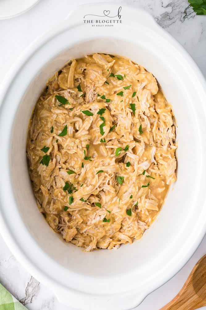 Shredded Slow Cooker Turkey
