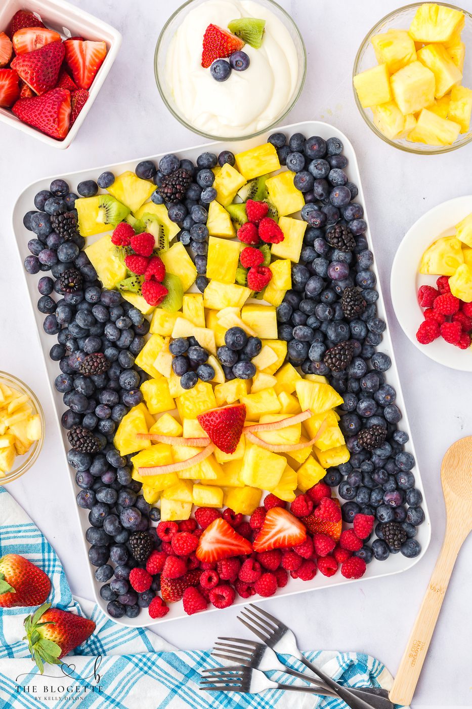 From-scratch Easter Fruit Platter