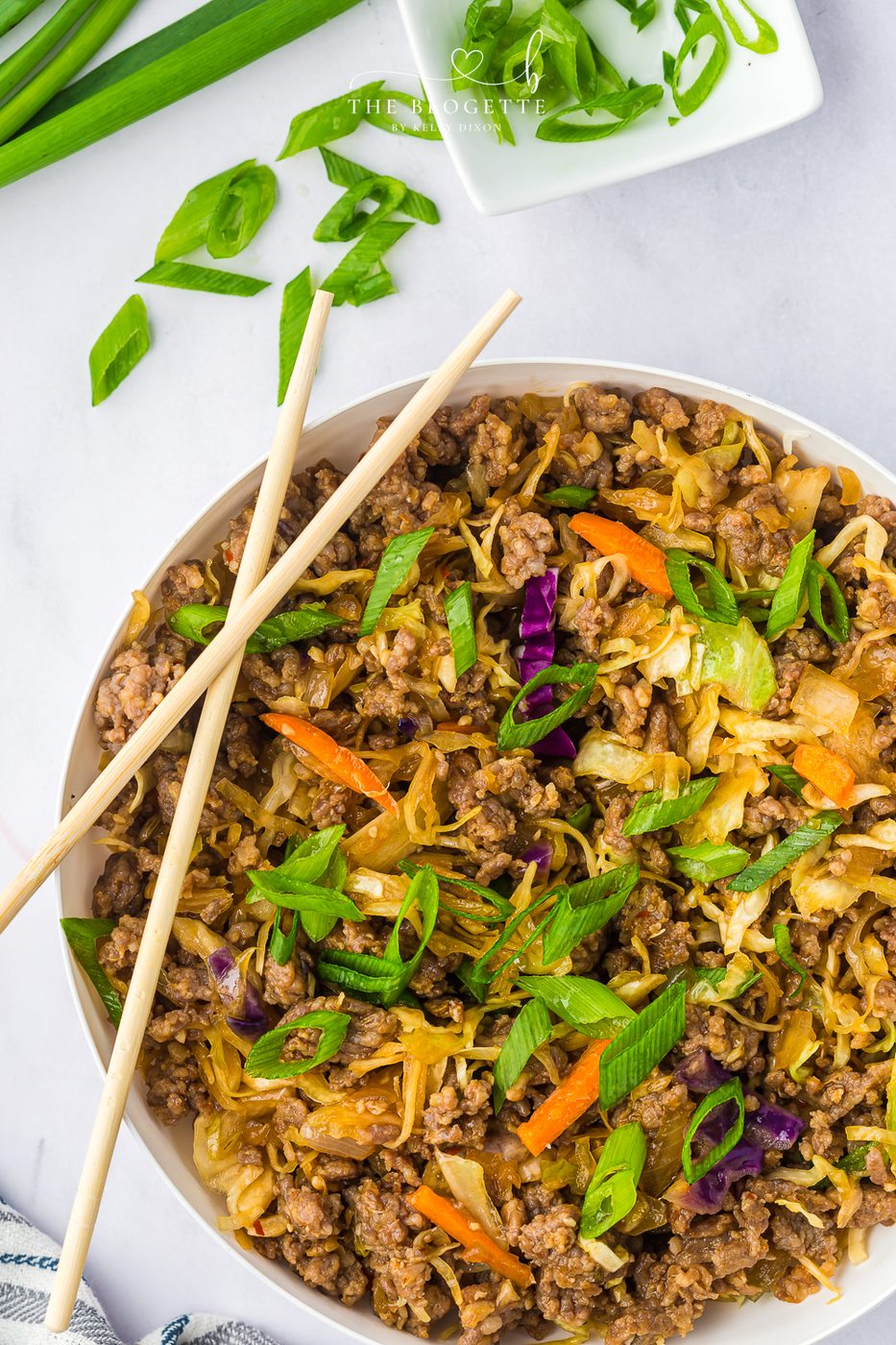 From-scratch Egg Roll In A Bowl