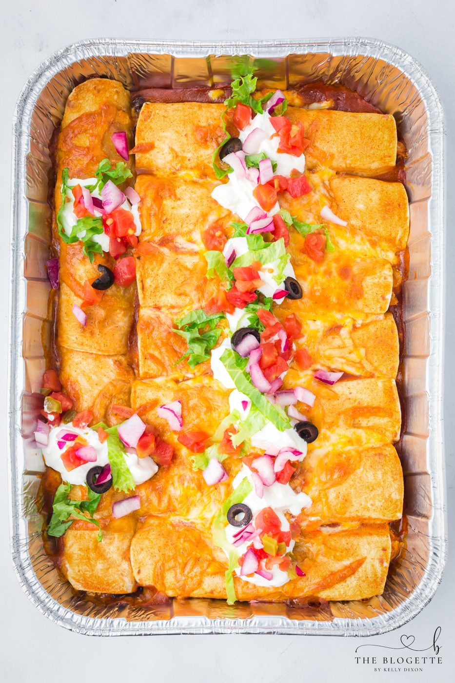 Slow-cooker Freezer Chicken Enchiladas