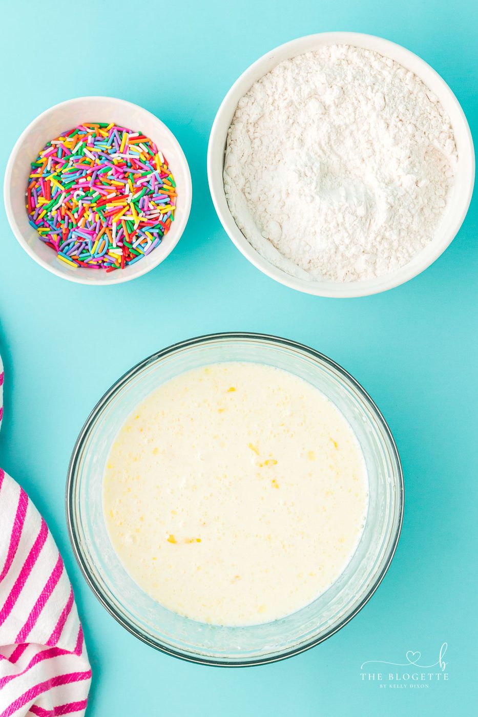 Funfetti Pancakes ingredients