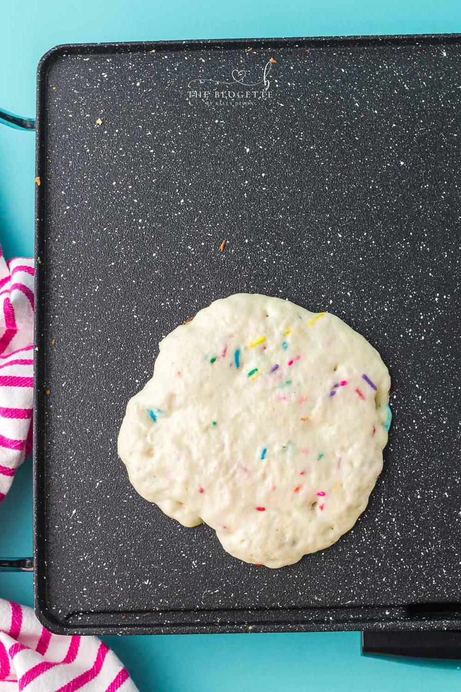 Pancakes with sprinkles
