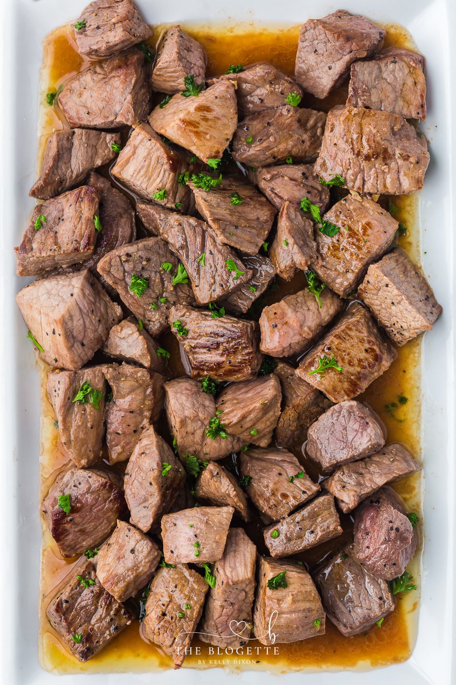 A favorite Garlic Butter Steak Bites!