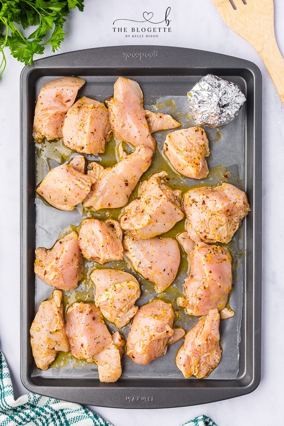 Roasted garlic chicken