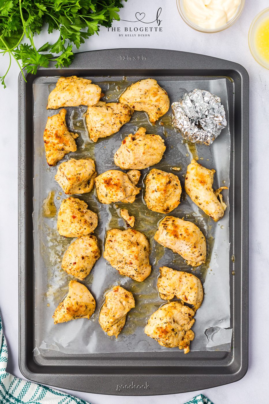 Roasted garlic chicken