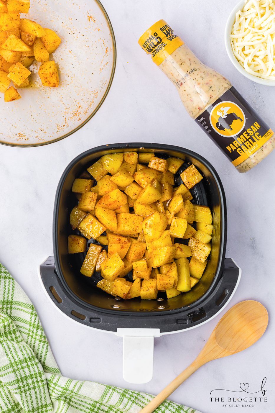 Cook the potatoes