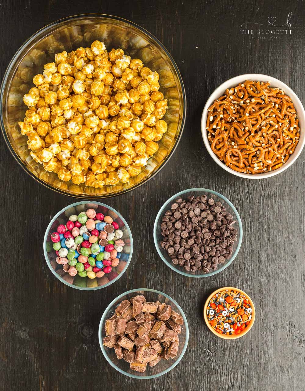 snack mix ingredients