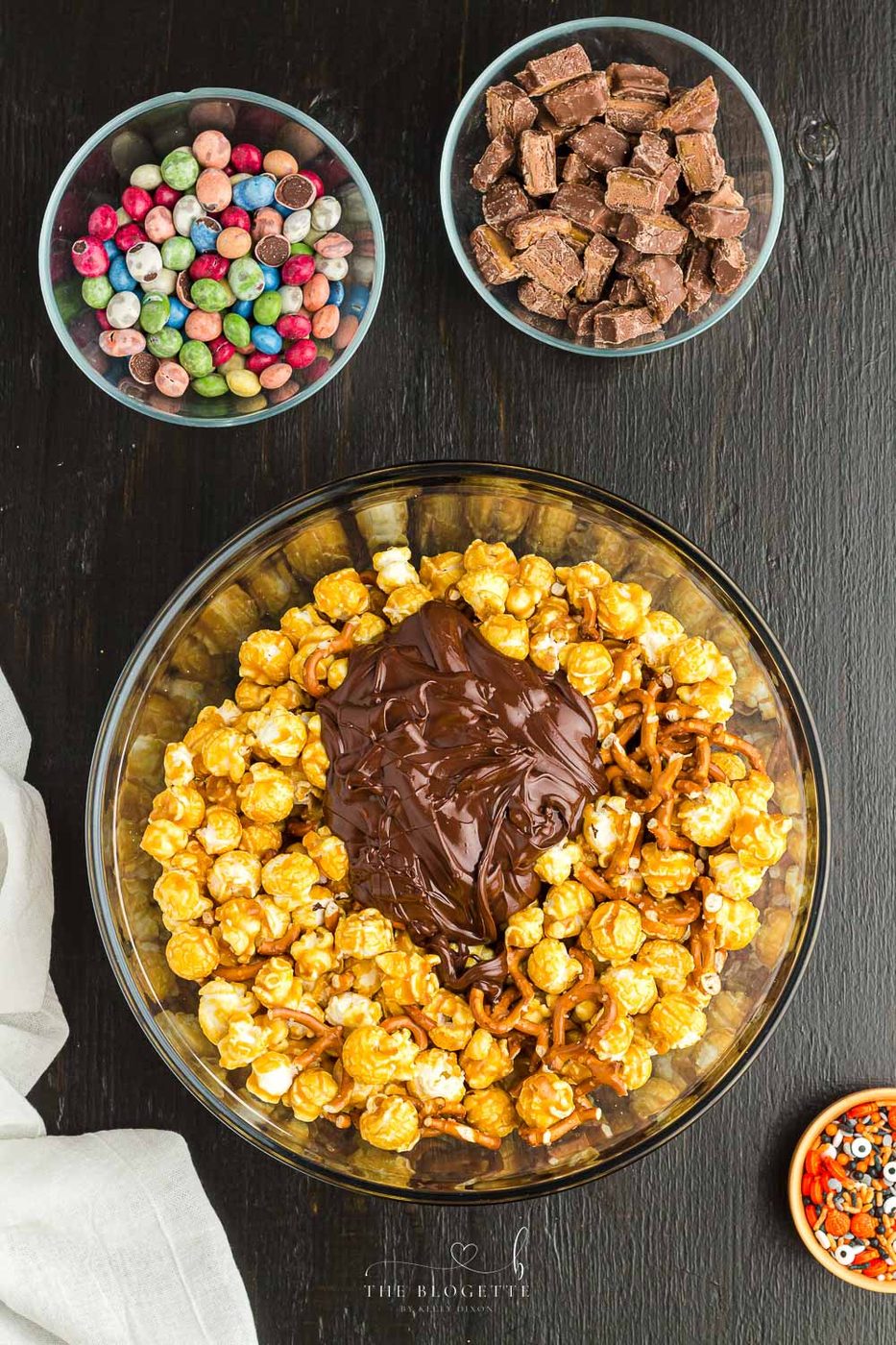 chocolate caramel popcorn