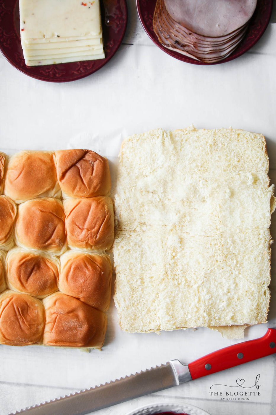 Hawaiian Roll Sandwiches
